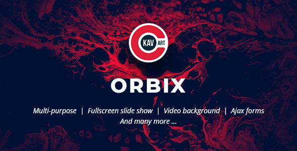 Nice Orbix - Creative Multi-Purpose Template