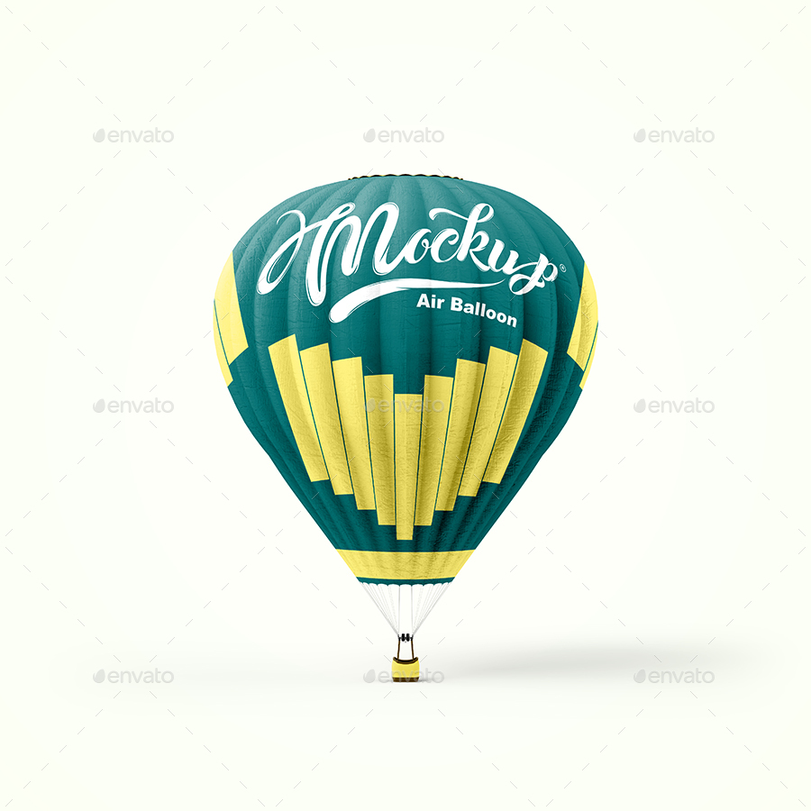 Download Hot Air Balloon Mockup By Graphicdesigno Graphicriver