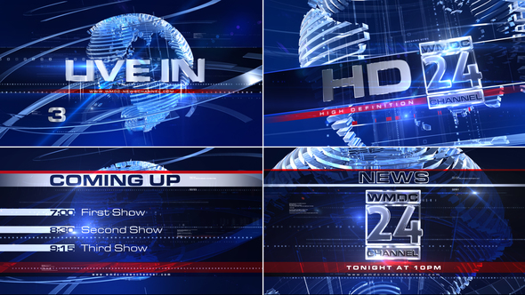Broadcast Design - Complete News Package 1
