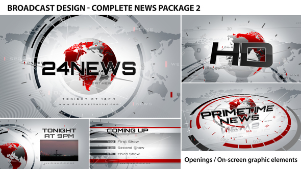 Broadcast Design - Complete News Package 2