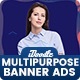 Multi-Purpose Banners HTML5 D70 - GWD PSD