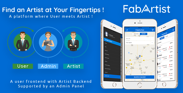 Hire for Work - Fab Artist iPhone - CodeCanyon Item for Sale