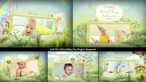 Fairy Tale Baby Album | Family Slideshow