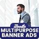 Multi-Purpose Banners HTML5 D72 Ad - GWD PSD