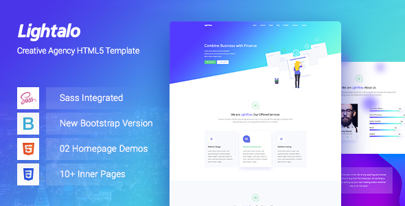 LightAlo - Creative - ThemeForest 23311290