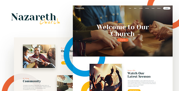 Nazareth | Church & Religion WordPress Theme