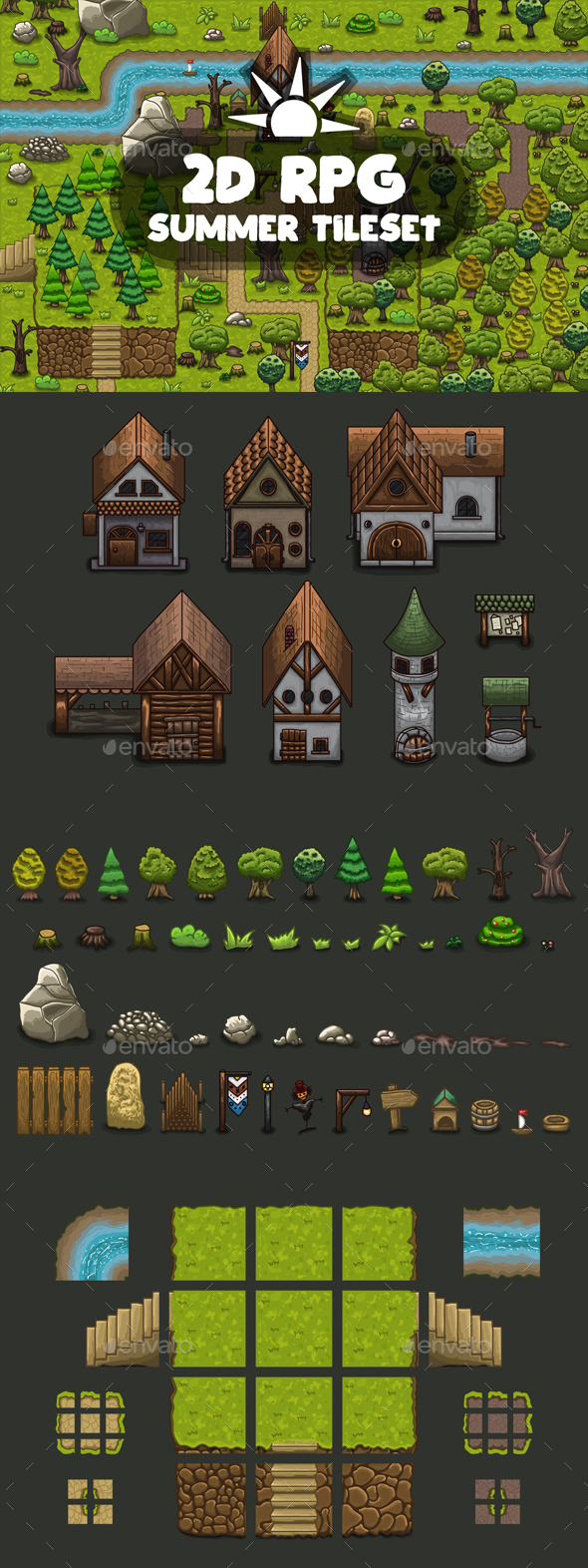 RPG Summer Tileset