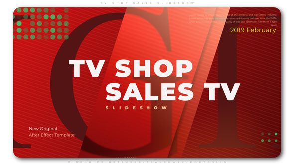 TV Shop Sales - VideoHive 23344417