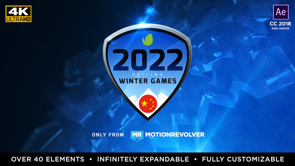 2022 Winter Games - Beijing China by MotionRevolver | VideoHive