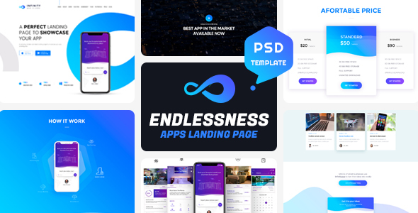 Endlessness - App - ThemeForest 21496894