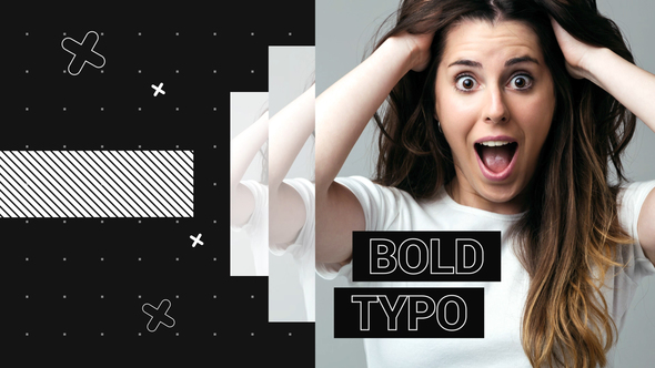 Bold Typo Opener Openers template preview