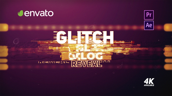 Glitch Logo Reveal - Premiere Pro