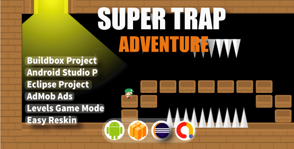 Super Trap Adventure ( BuildBox Project + Admob + Bbdoc )