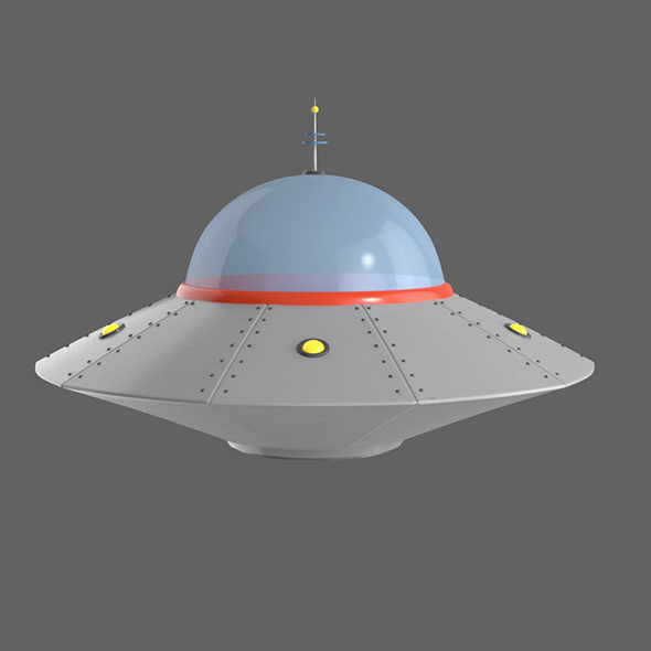 Flying saucer UFO - 3Docean 23349704