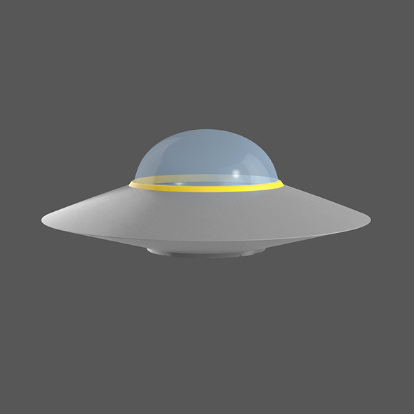 Flying saucer UFO - 3Docean 23349716