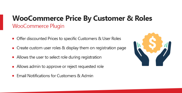Woocommerce Price by Customer and User Roles