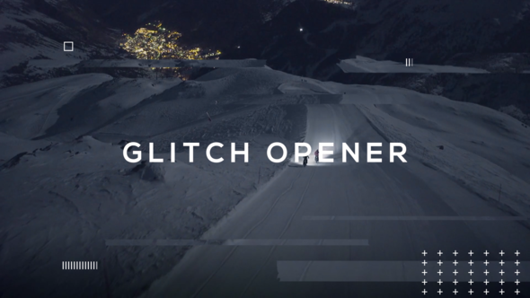 Modern Glitch Opener - VideoHive 23351529