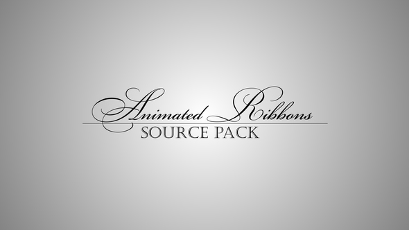 Animated Ribbons Pack - VideoHive 23352684
