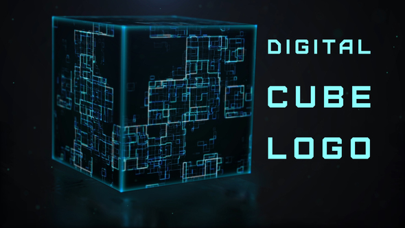 Digital Cube Logo Reveal