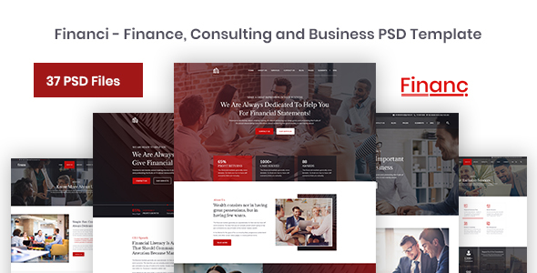 Financi - Finance - ThemeForest 23360465