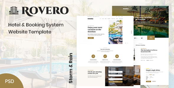 Rovero - HotelBooking - ThemeForest 23159009