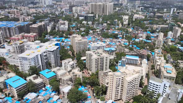 DRONE SHOT BIRD EYE VIEW MAROL MUMBAI  DRONE SHOT BIRD EYE VIEW MAROL MUMBAI residential area  Mahar alt