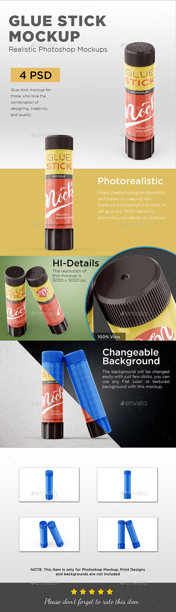 Download Glue Stick Mockup By Graphicdesigno Graphicriver