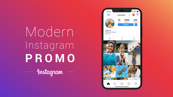 Modern Instagram Promo - VideoHive 23364308
