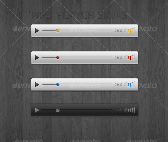 MP3 PLAYER SKINS - Miscellaneous Graphics