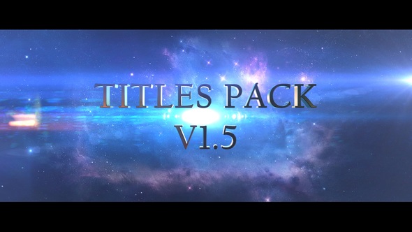 Element 3D Titles Pack