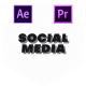 Social Media Lower Thirds - VideoHive Item for Sale