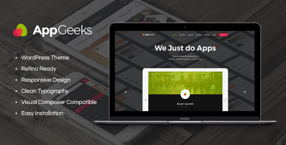 AppGeeks | A Web Studio & Creative Agency WordPress Theme
