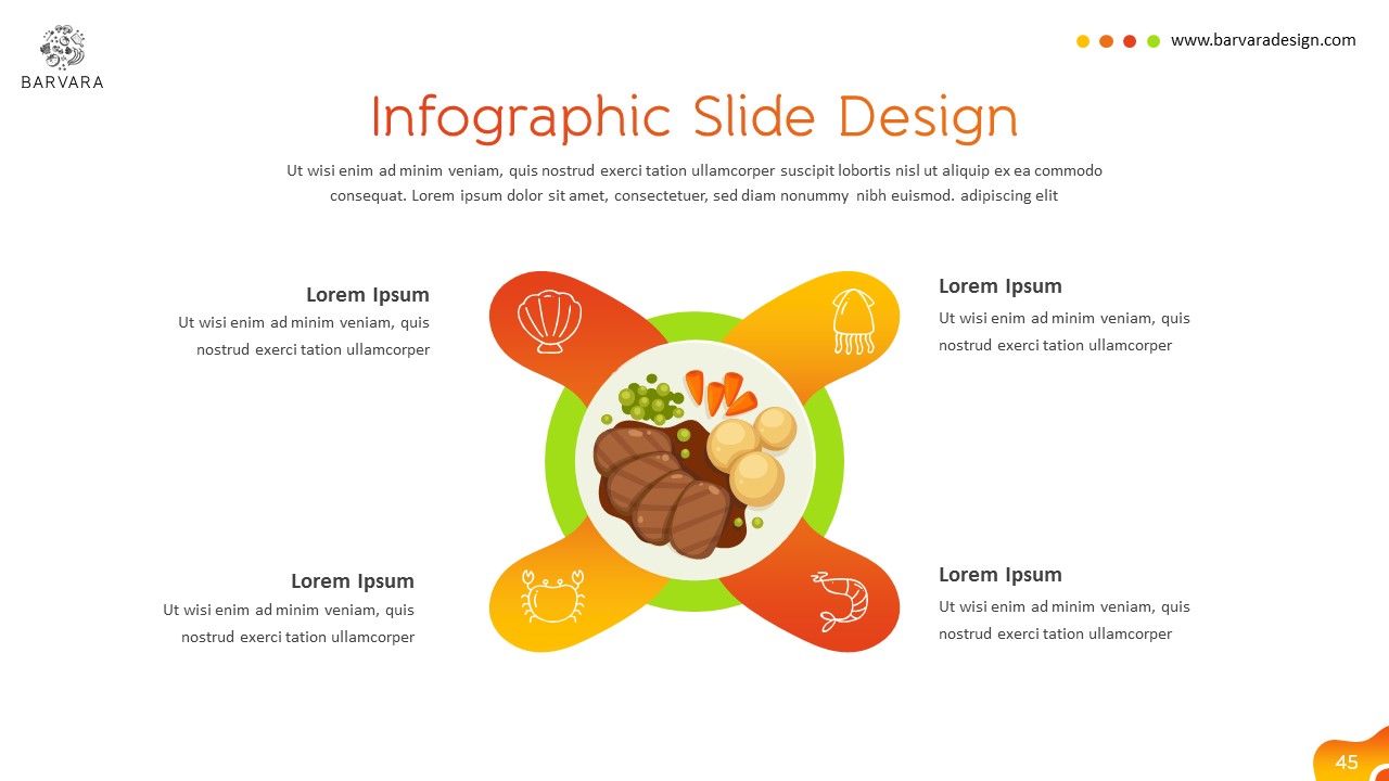 Barvara Food Presentation Template, Presentation Templates | GraphicRiver