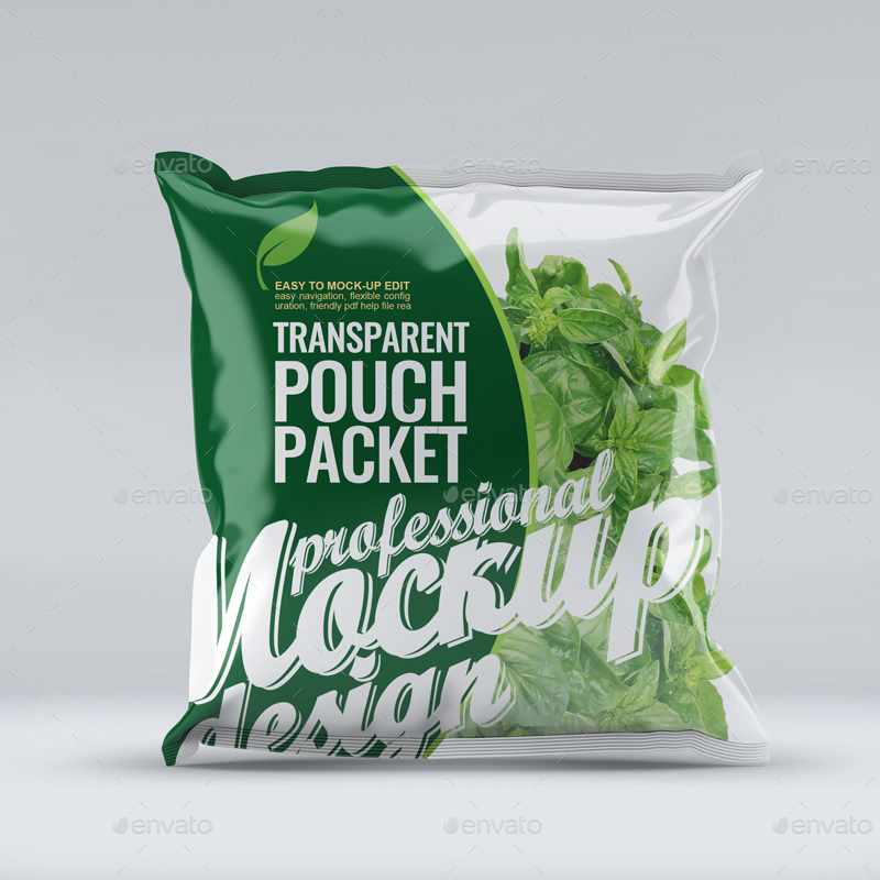 Download Transparent Pouch Packet Mock Up By L5design Graphicriver
