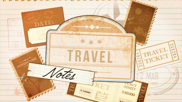 Travel Notes - VideoHive 8281637