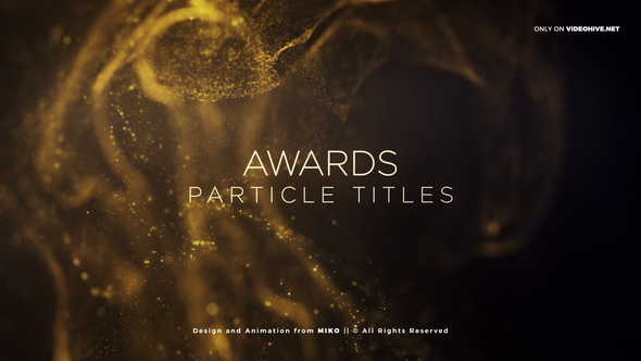 Awards Particles Titles