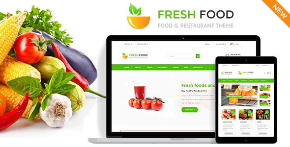 Fresh Food - ThemeForest 18623087