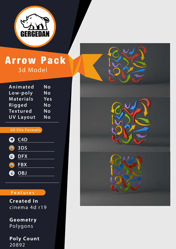 Arrow Pack - 3Docean 23112306