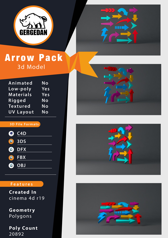 Arrow Pack - 3Docean 23112809