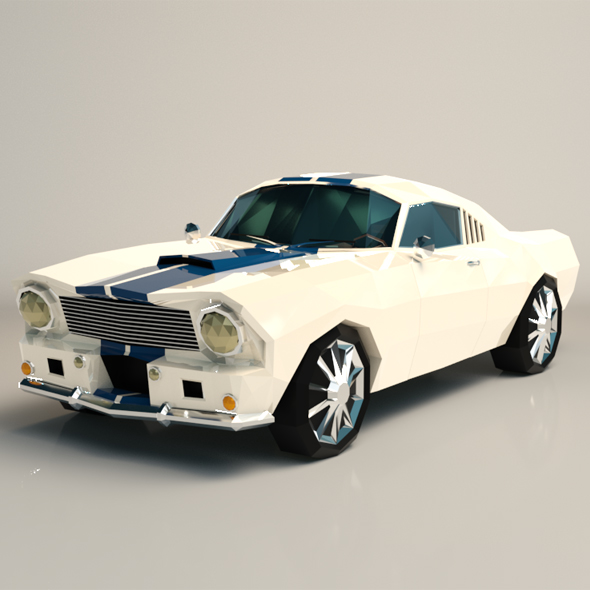 Low Poly Muscle - 3Docean 23385559