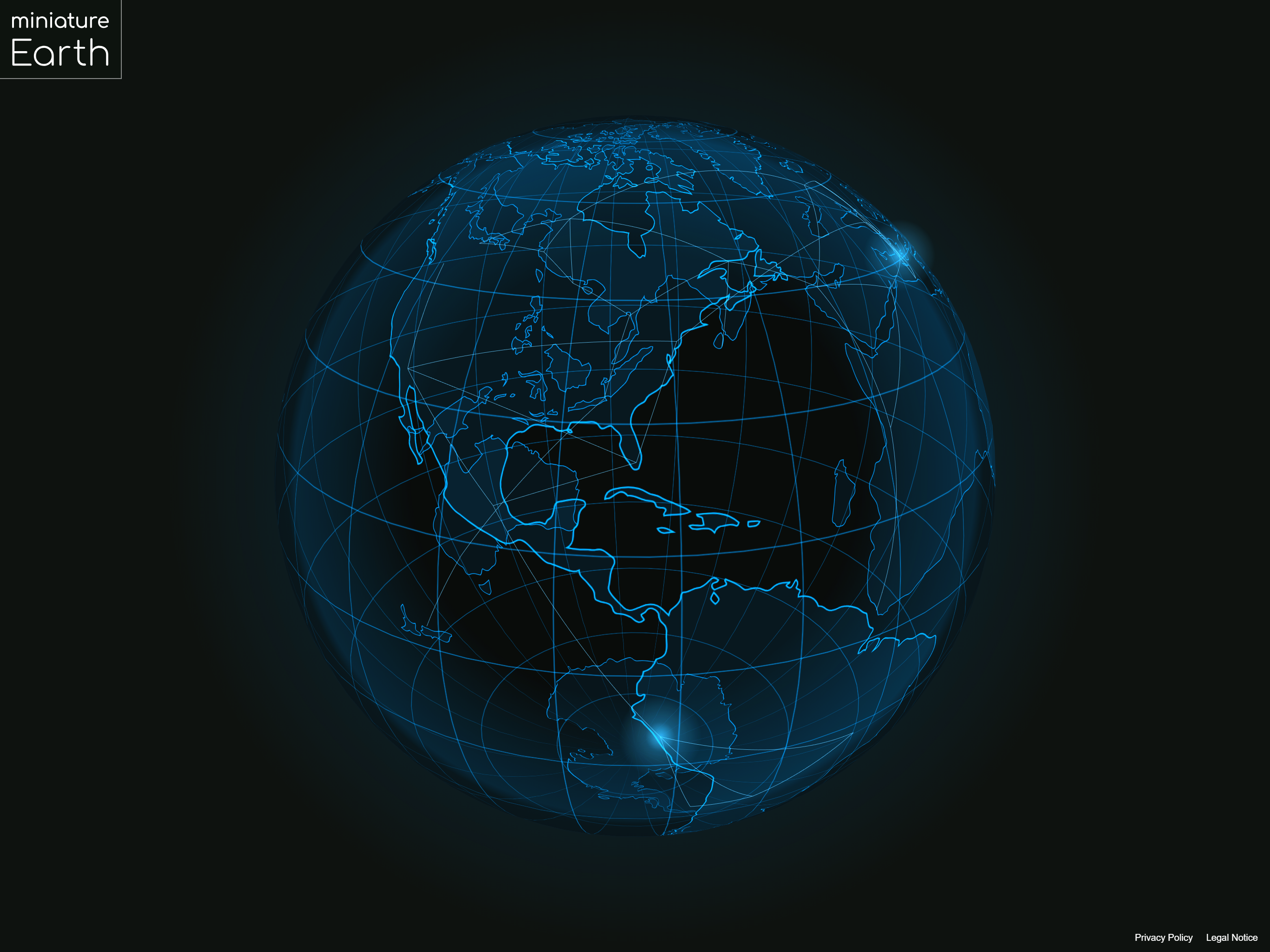 Miniature Earth | Interactive 3D Globe for JavaScript by hipedcom ...