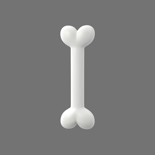 Dog bone simple - 3Docean 23391743