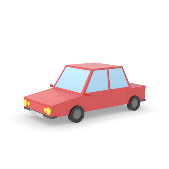 Car Low Poly - 3Docean 23391771