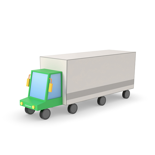 Truck lorry vehicle - 3Docean 23391773