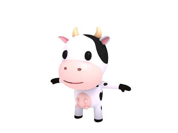 Little Cow - 3Docean 23397164