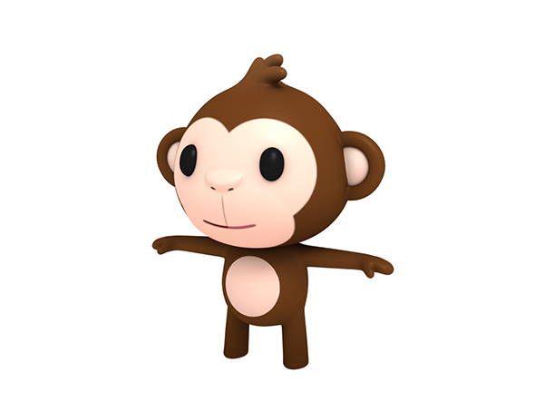 Little Monkey - 3Docean 23397571