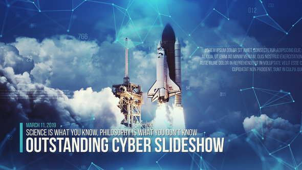 Outstanding Cyber Slideshow - VideoHive 23400572