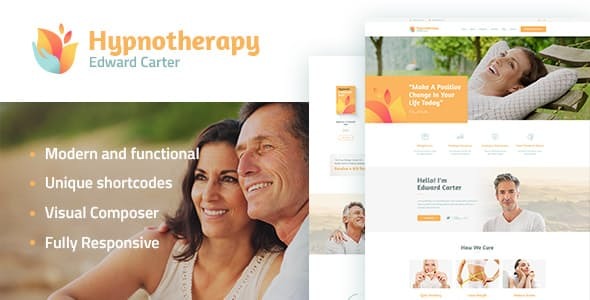 Hypnotherapy and Psychologist - ThemeForest 19560848
