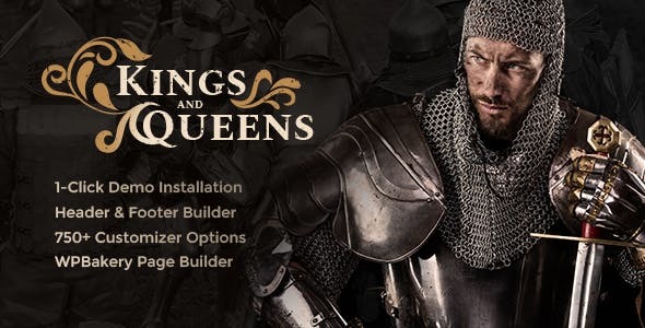 KingsQueens Historical - ThemeForest 21866804
