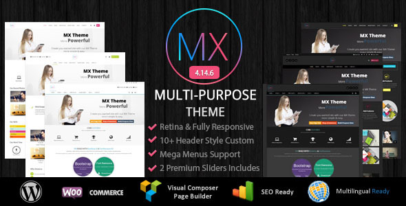 MX - Responsive Multi-Purpose WordPress Theme